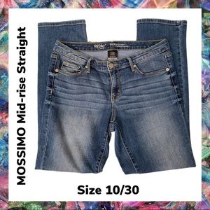 Mossimo Mid-rise Straight Leg Jeans